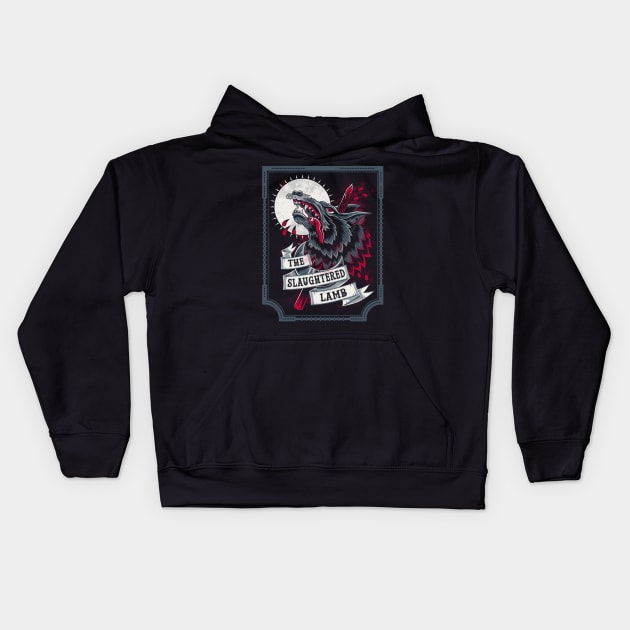 The Slaughtered Lamb - Horror Kids Hoodie by Nemons